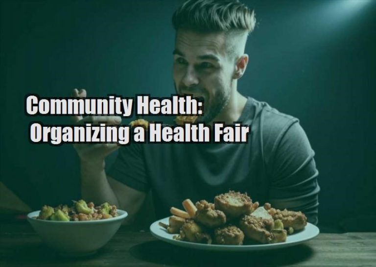 Community Health: Organizing a Health Fair