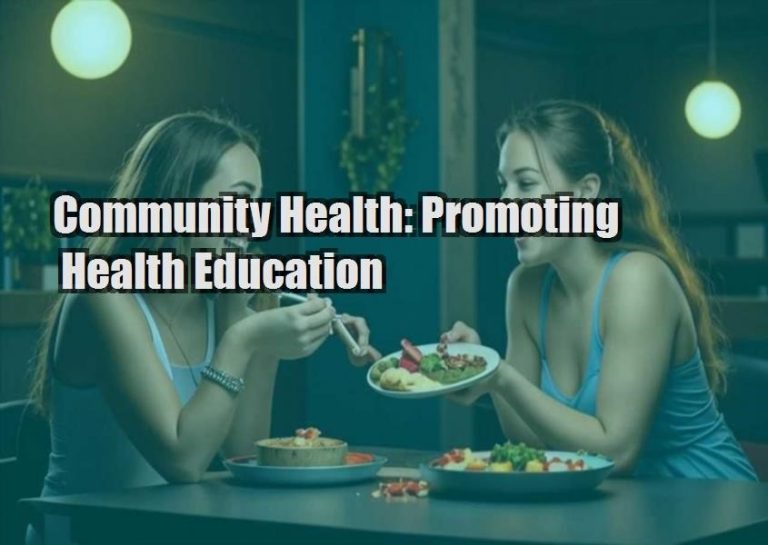 Community Health: Promoting Health Education