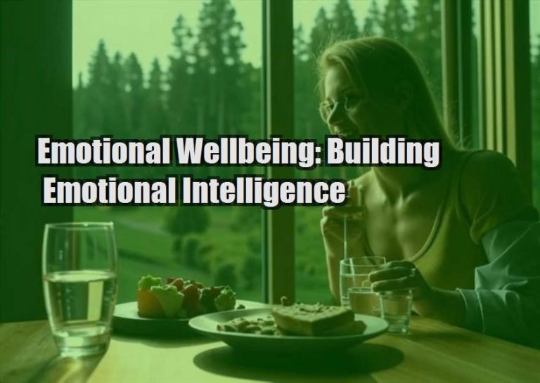 Emotional Wellbeing: Building Emotional Intelligence