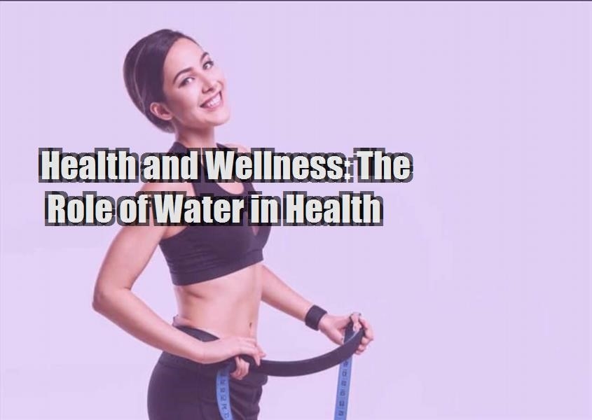 health and wellness the role of water in health