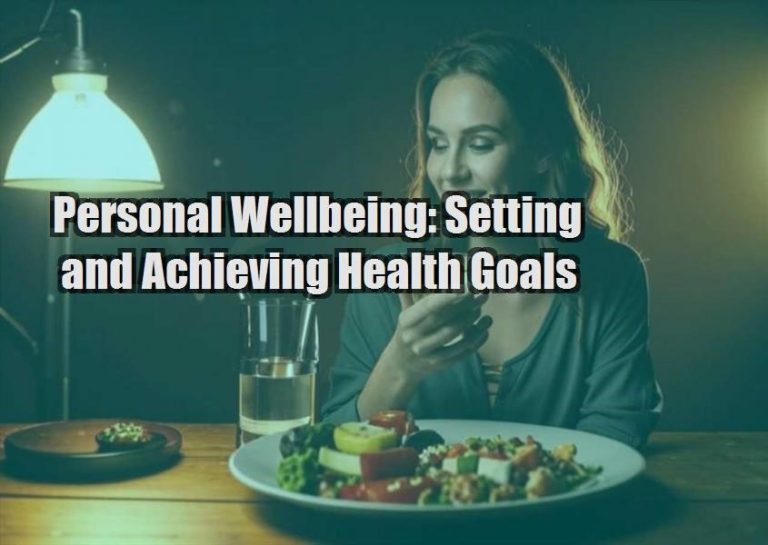 Personal Wellbeing: Setting and Achieving Health Goals