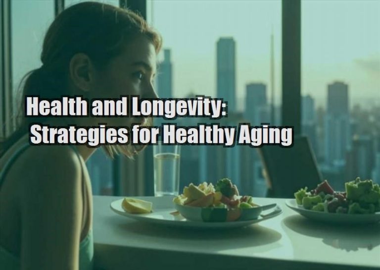 Health and Longevity: Strategies for Healthy Aging